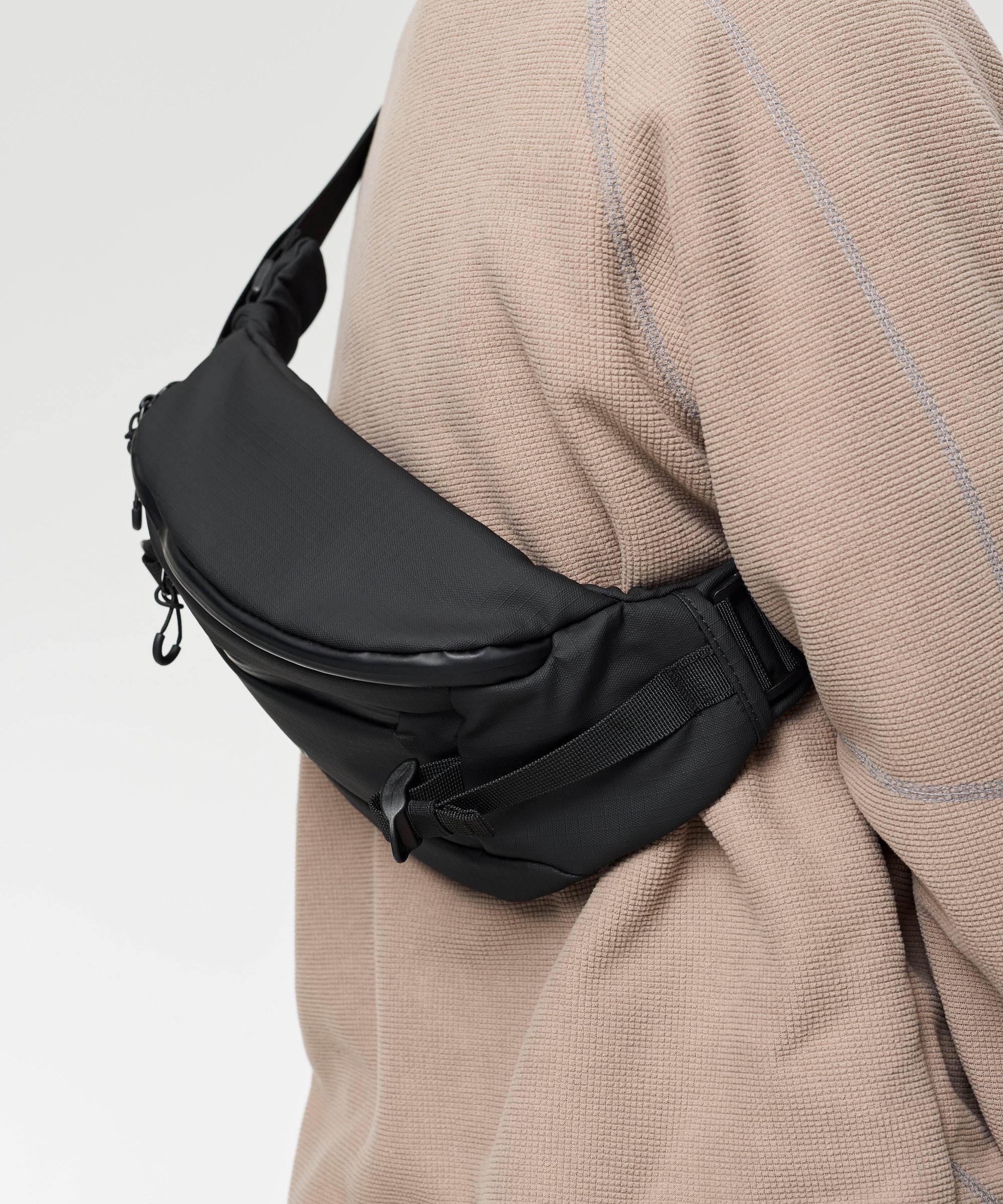 ARKK Accessories ARKK Ripstop Waist Bag | Black Bumbag